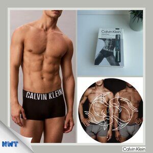 Calvin Klein - Intense Power 3-Pack Low Rise Trunk - Black (M)